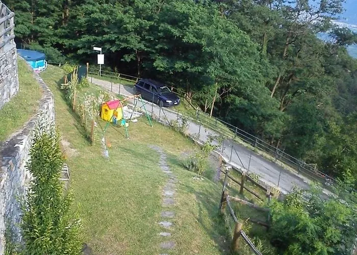 Incredible Panorama On A Sorico 아파트 Bugiallo